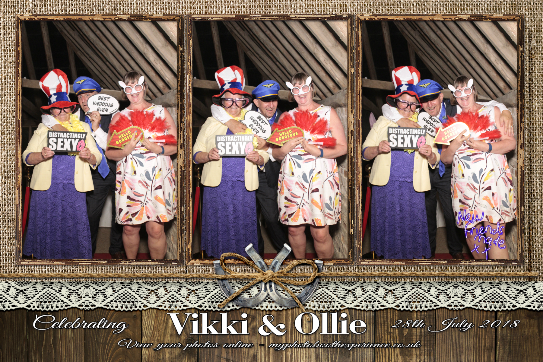 Vikki & Ollie's Wedding | View more photos from the event at gallery.myphotoboothexperience.co.uk/u/MyPhotoBoothExperienceLtd/Vikki-Ollies-Wedding